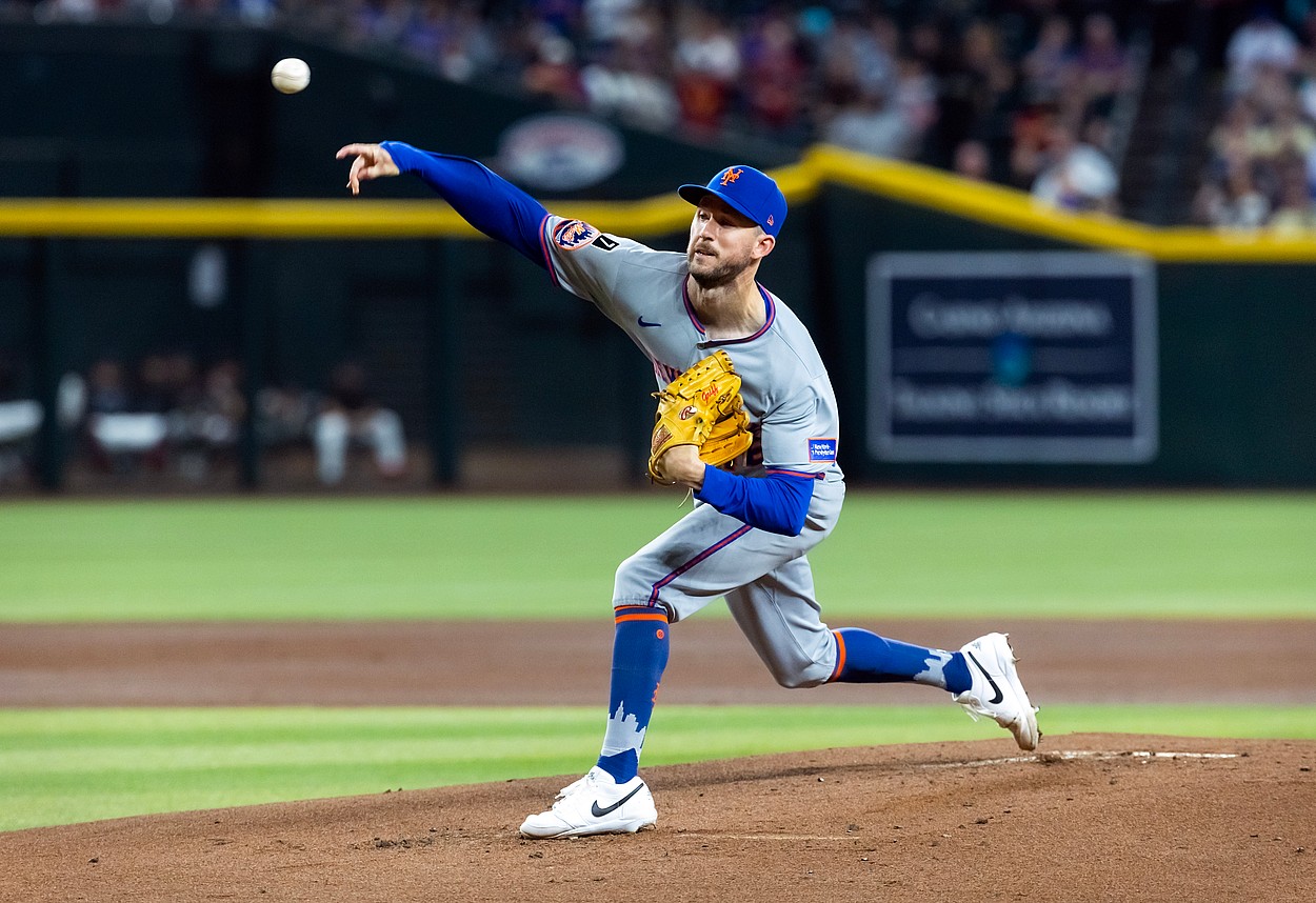 MLB: New York Mets at Arizona Diamondbacks, Griffin Canning