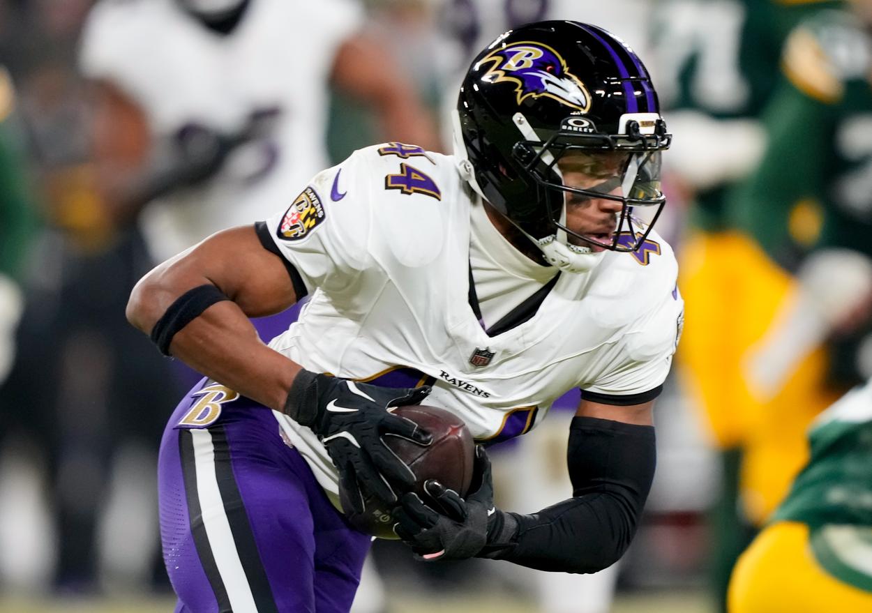 Marlon Humphrey, Giants, NFL: Baltimore Ravens at Green Bay Packers