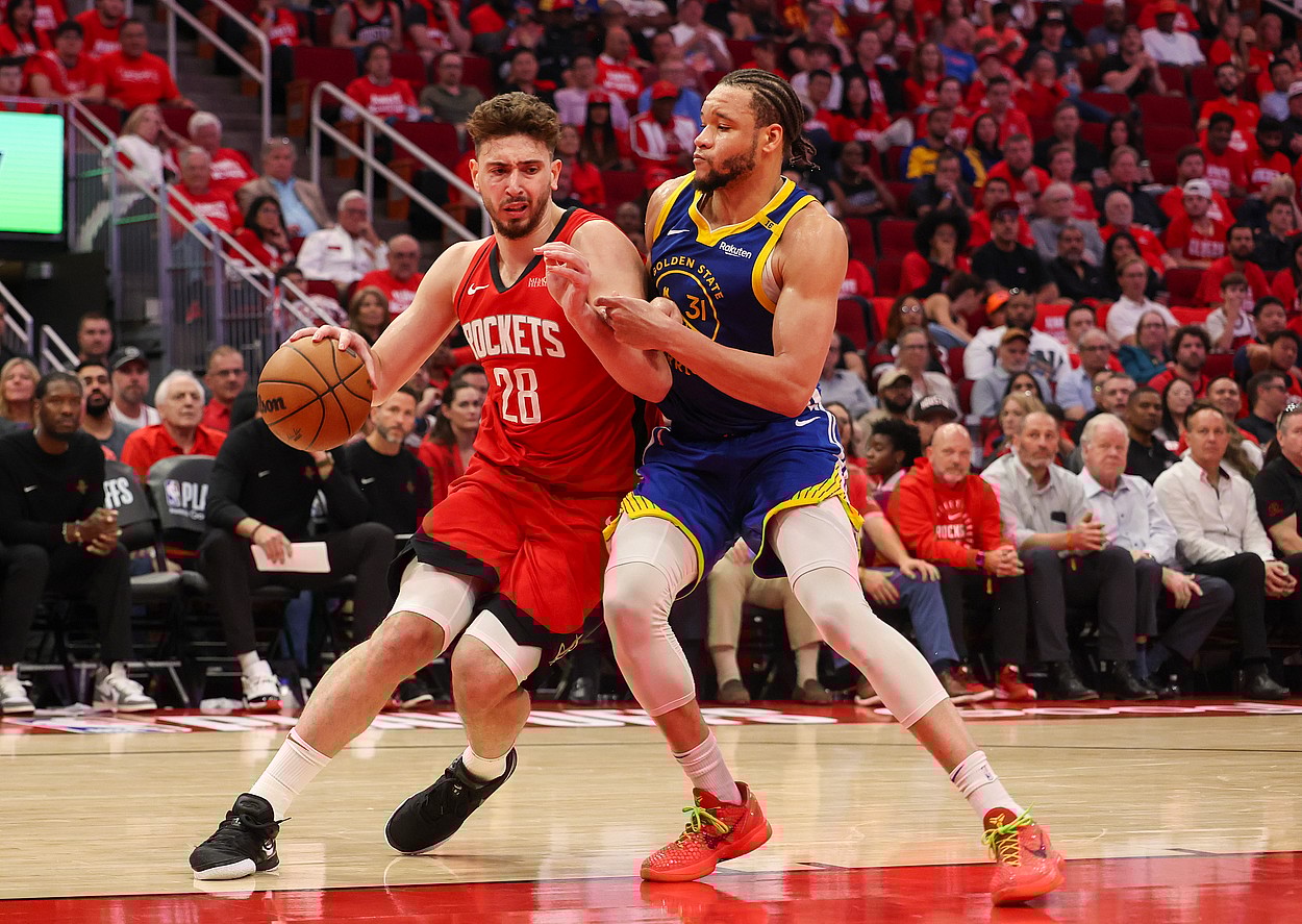 NBA: Playoffs-Golden State Warriors at Houston Rockets