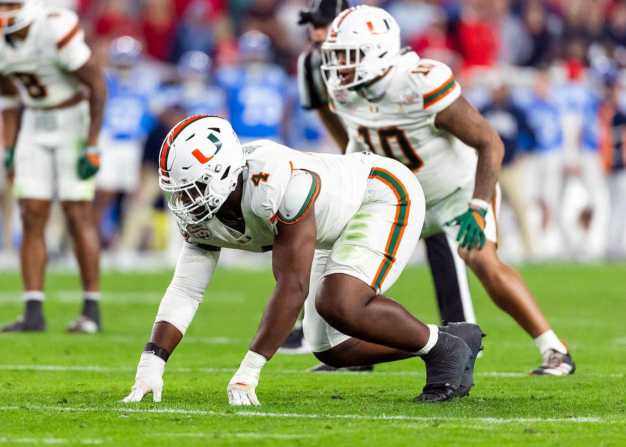 NCAA Football: Fiesta Bowl-Miami vs Mississippi, rueben bain, new york giants