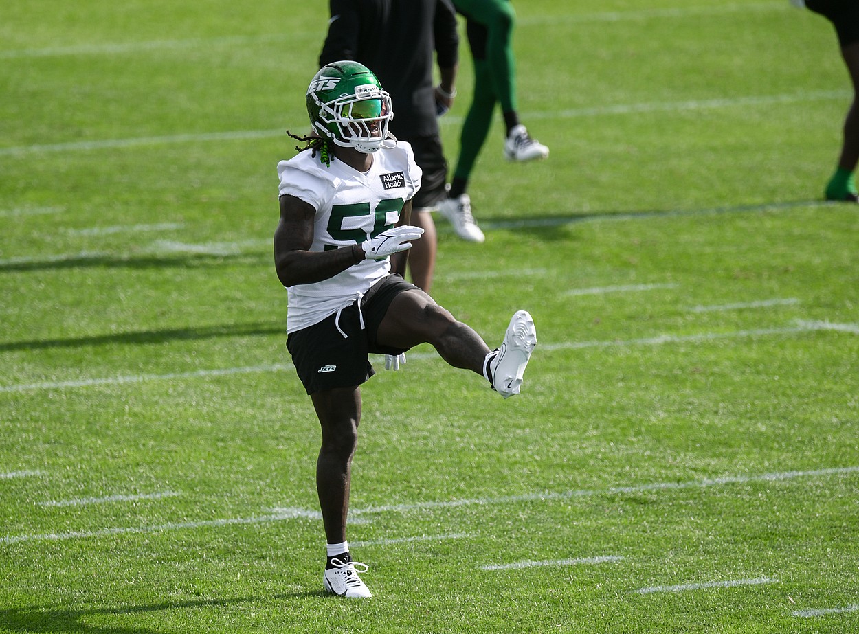 Quincy Williams, NFL: New York Jets Training Camp
