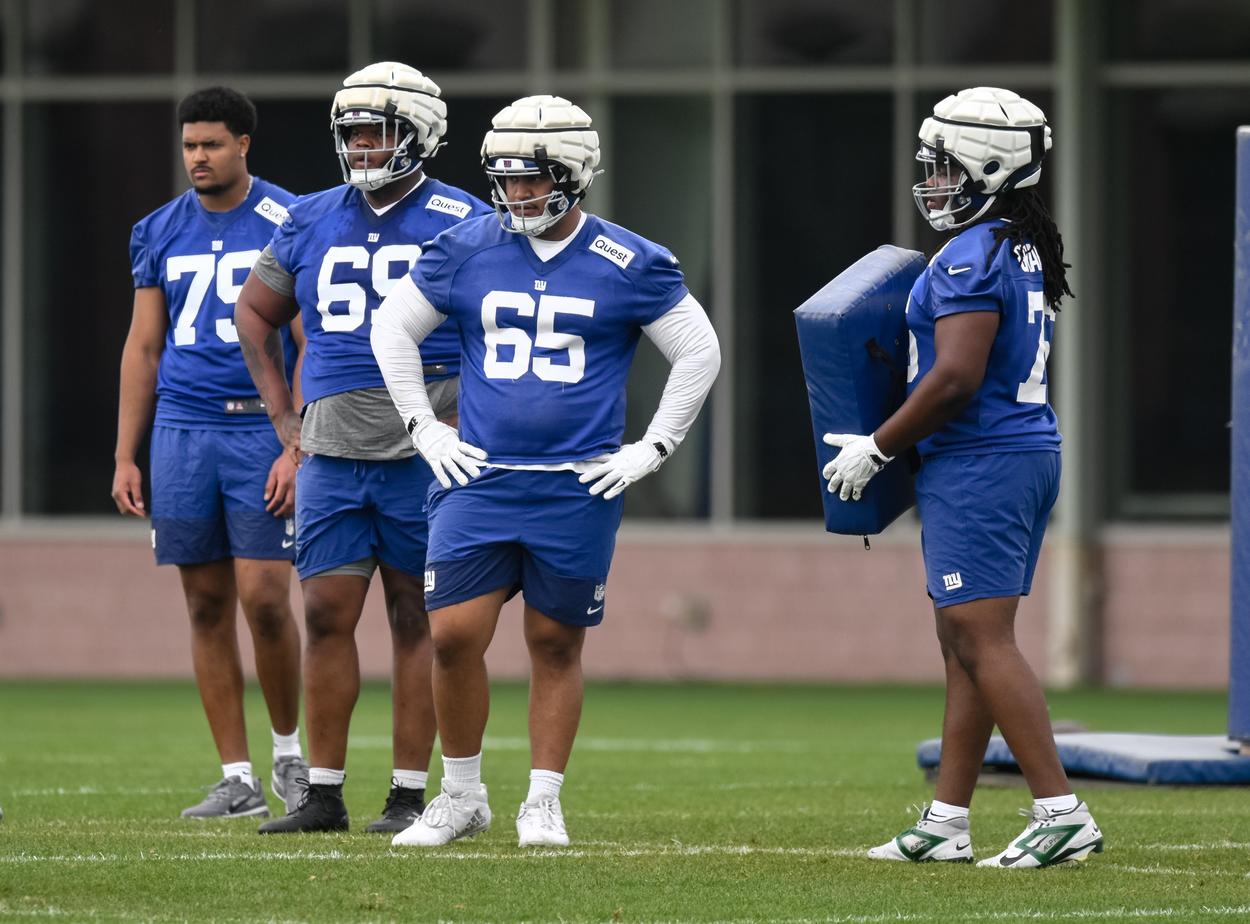 francis mauigoa, NFL: New York Giants Rookie Minicamp