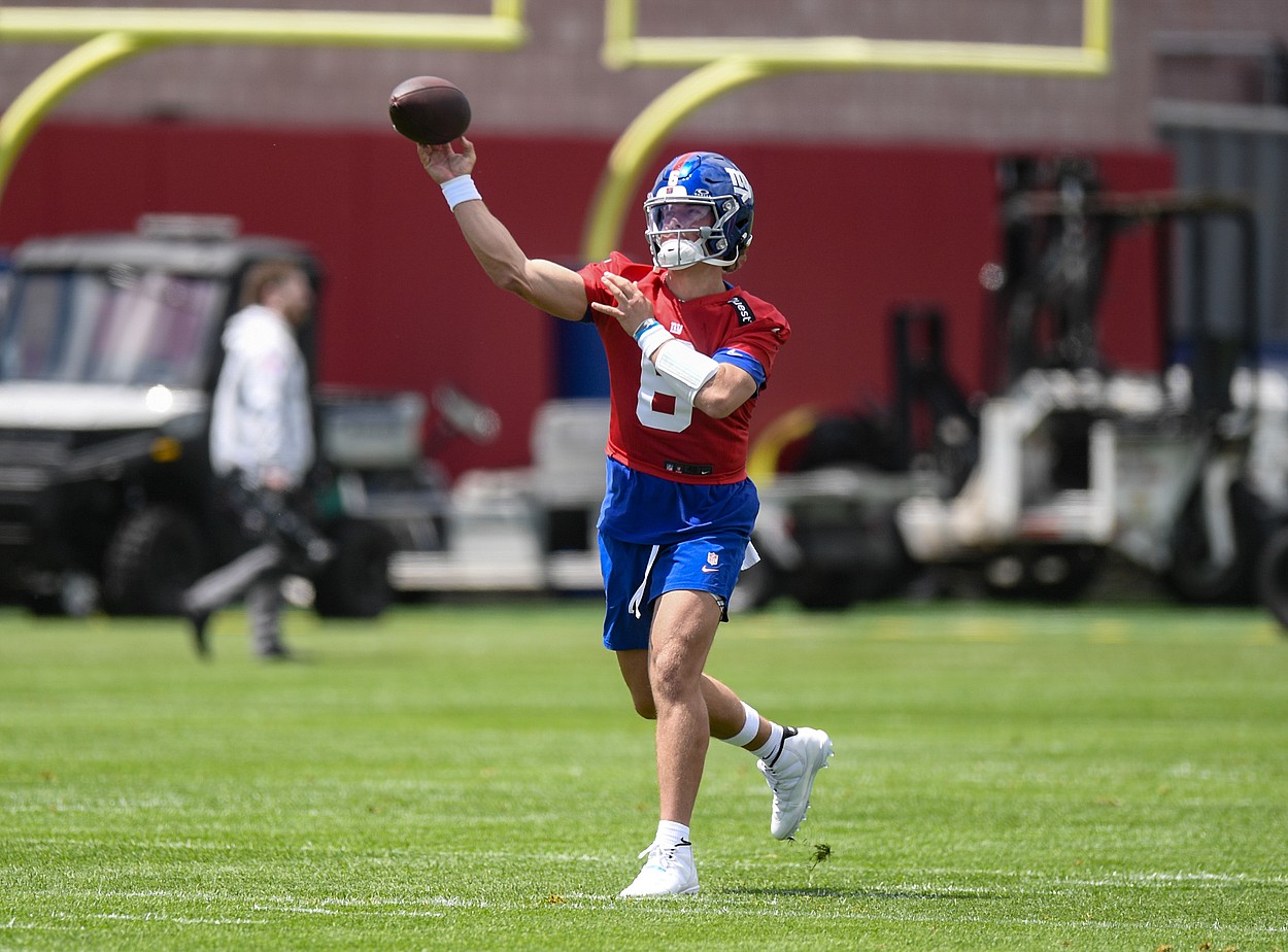 NFL: New York Giants Rookie Minicamp, jaxson dart