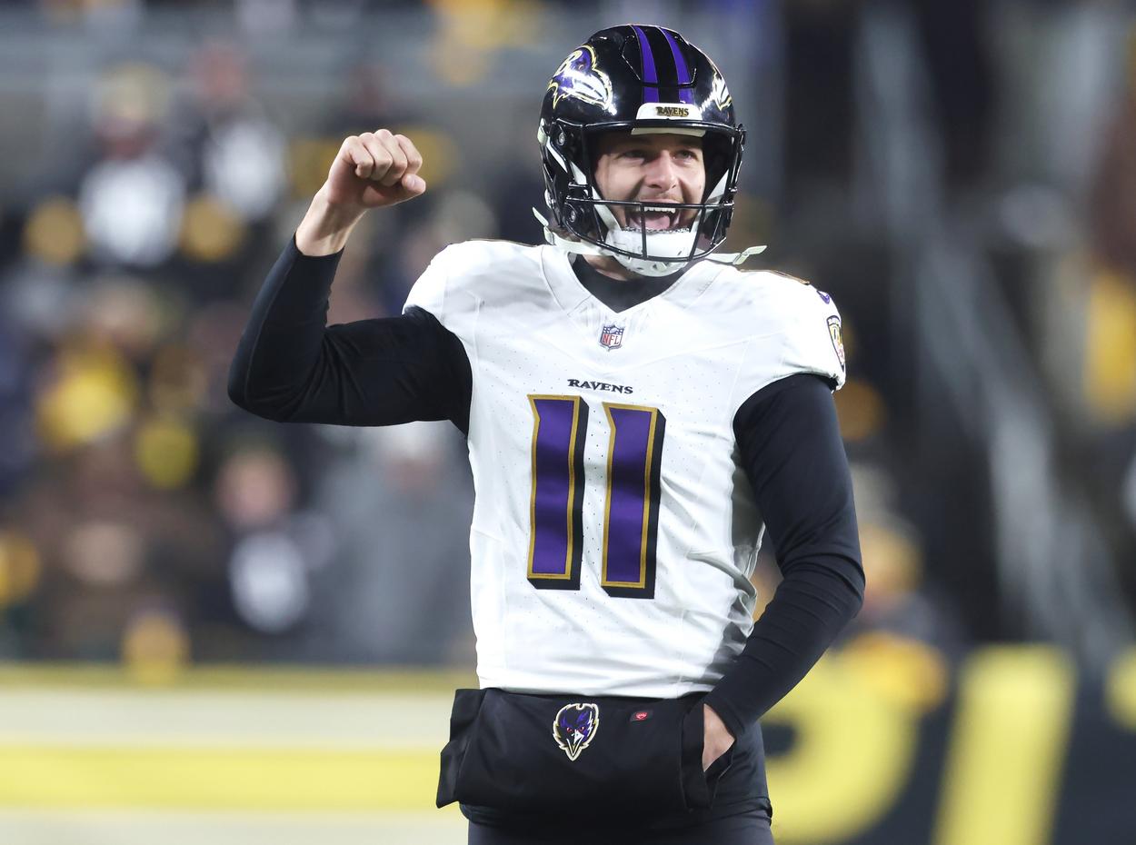 Jordan Stout, giants, NFL: Baltimore Ravens at Pittsburgh Steelers