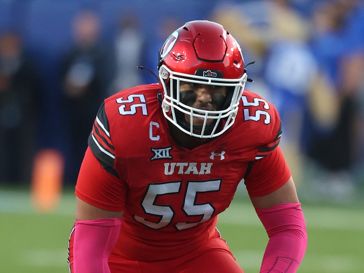 Spencer Fano, giants, nfl draft, NCAA Football: Utah at Brigham Young
