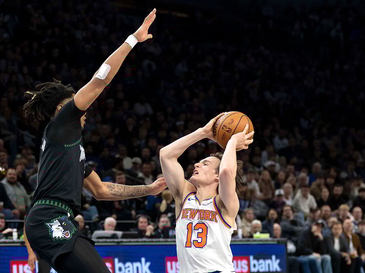 NBA: New York Knicks at Minnesota Timberwolves