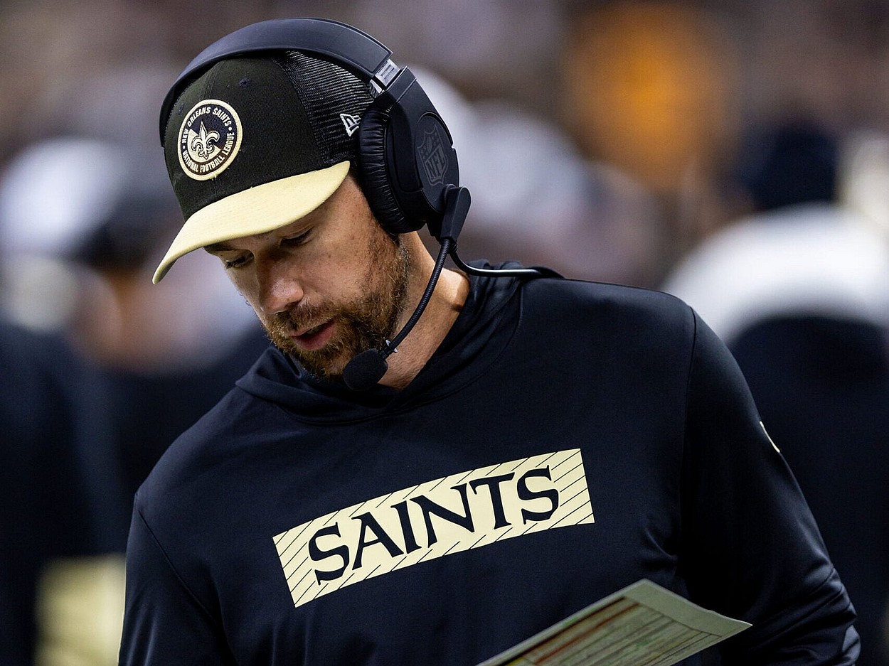Klint Kubiak, giants, NFL: Tennessee Titans at New Orleans Saints