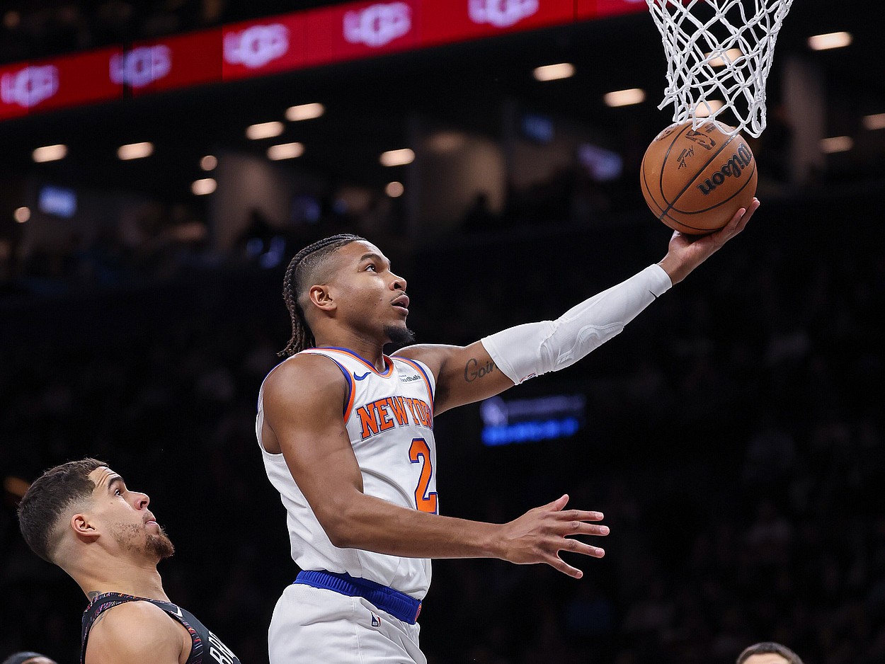 NBA: New York Knicks at Brooklyn Nets