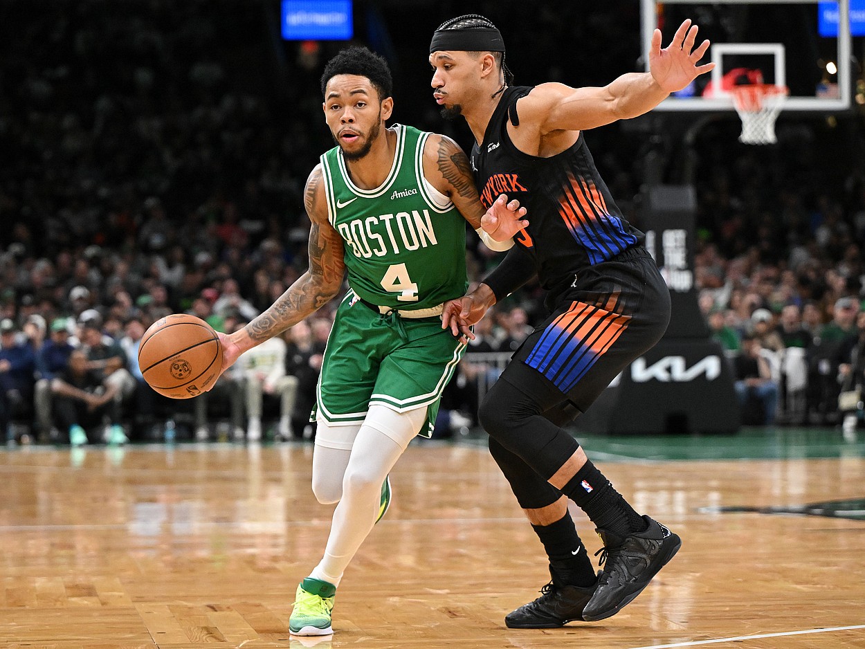 NBA: New York Knicks at Boston Celtics