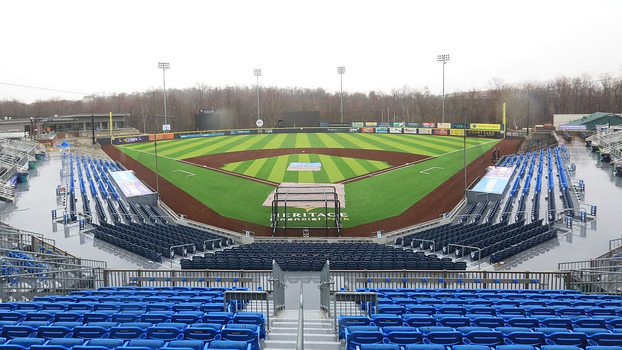 Hudson Valley Renegades home field before a game