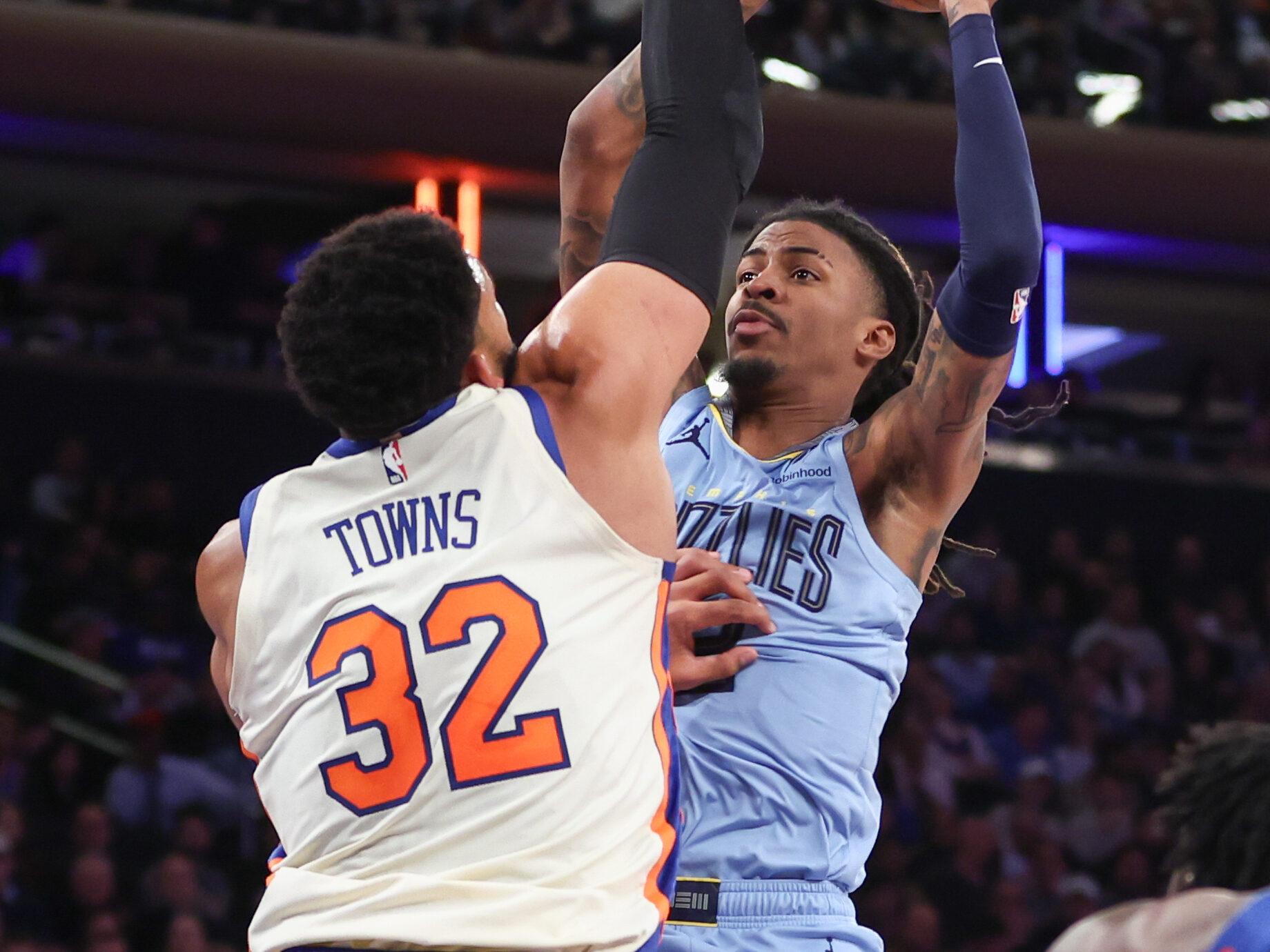 NBA: Memphis Grizzlies at New York Knicks
