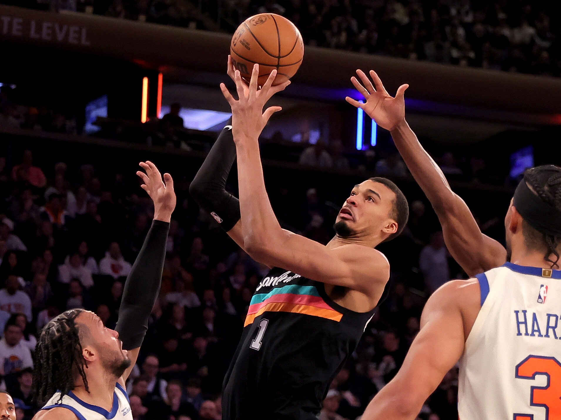 NBA: San Antonio Spurs at New York Knicks
