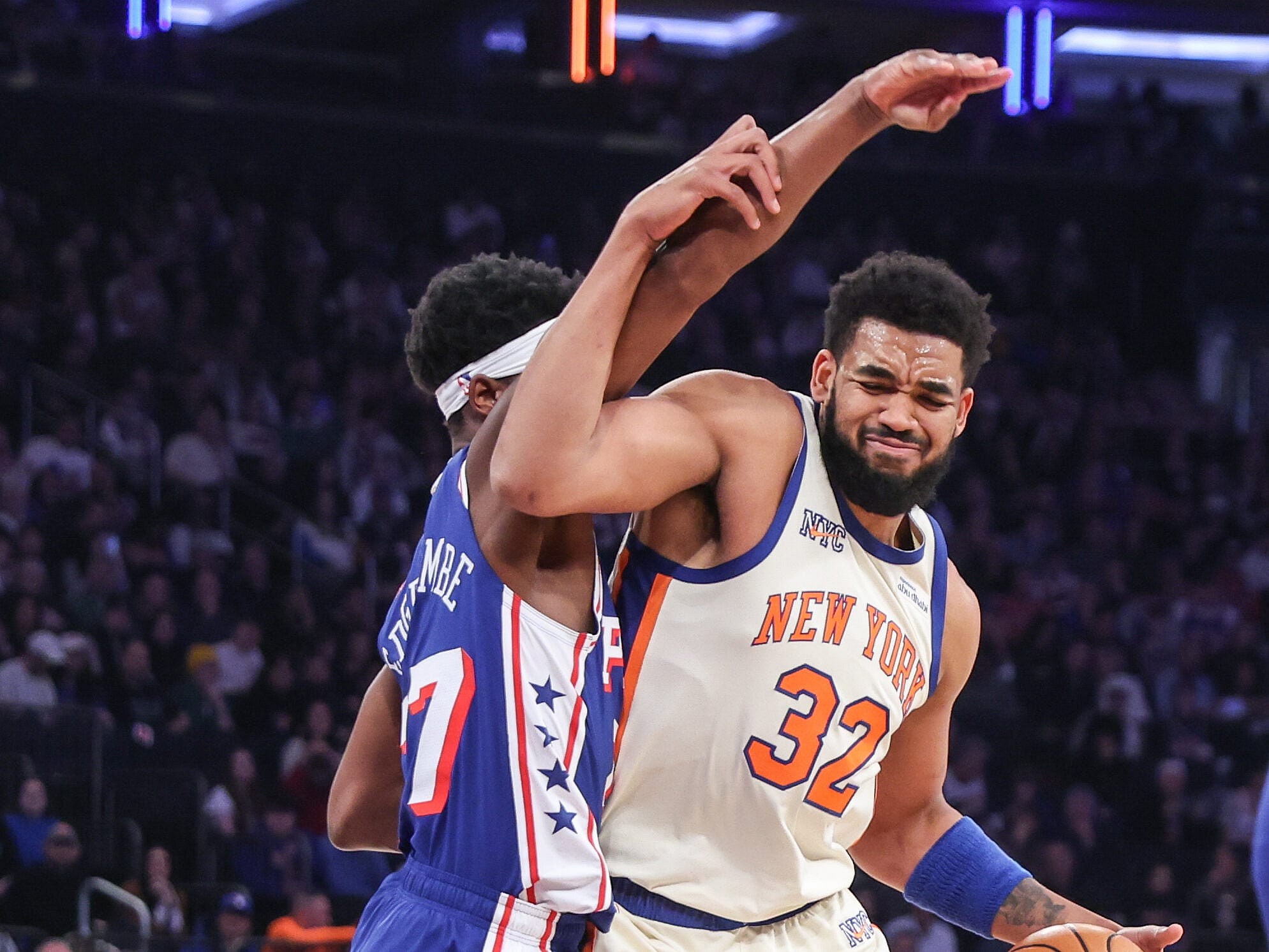 NBA: Philadelphia 76ers at New York Knicks