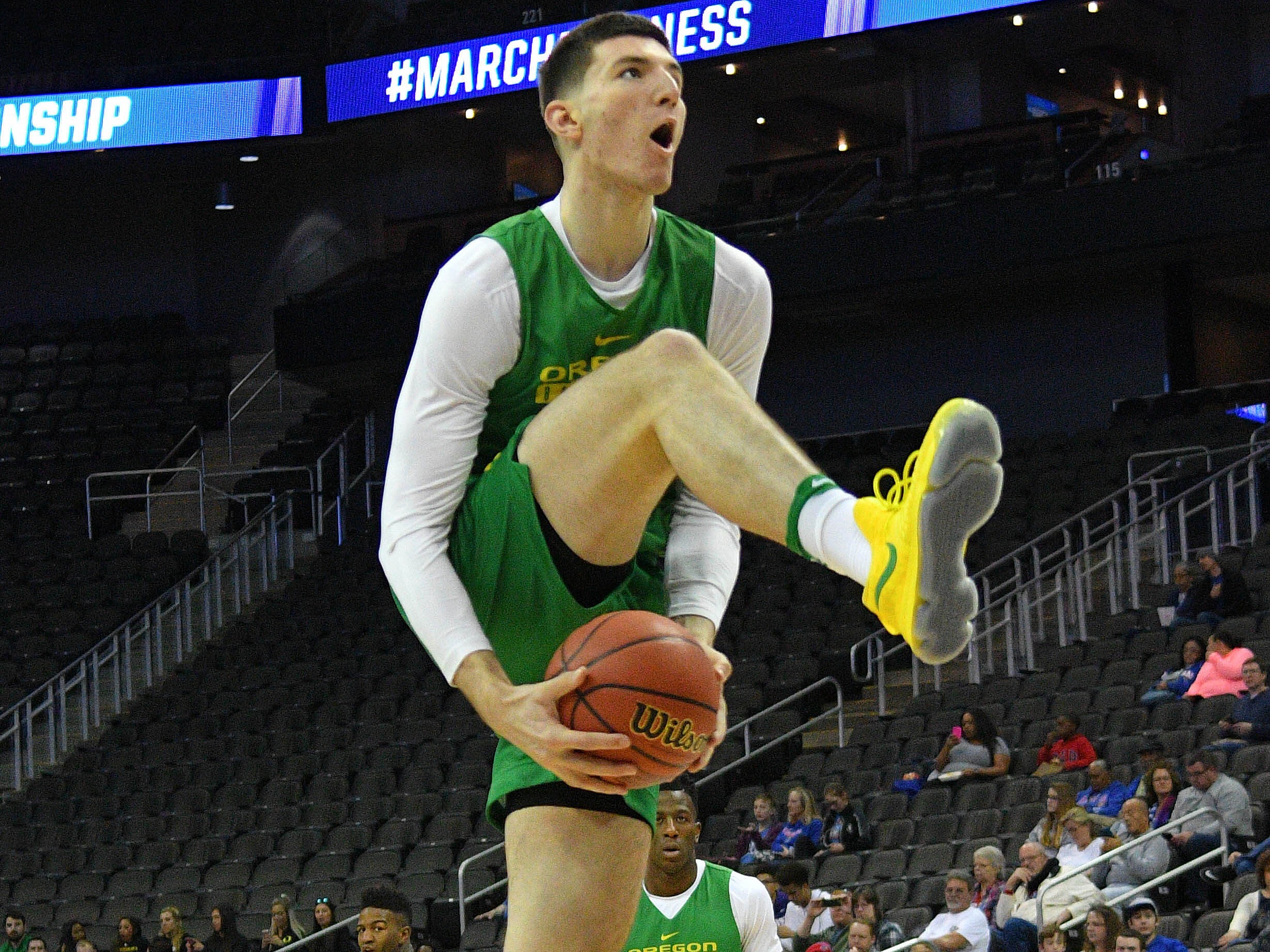 NCAA Basketball: NCAA Tournament-Midwest Regional Practice