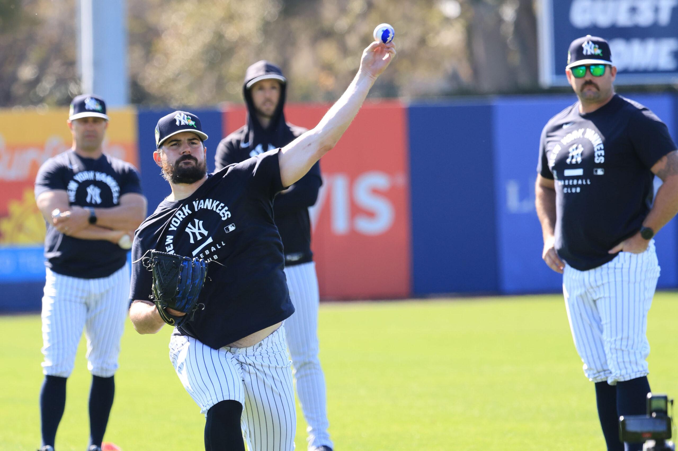 MLB: New York Yankees-Workouts