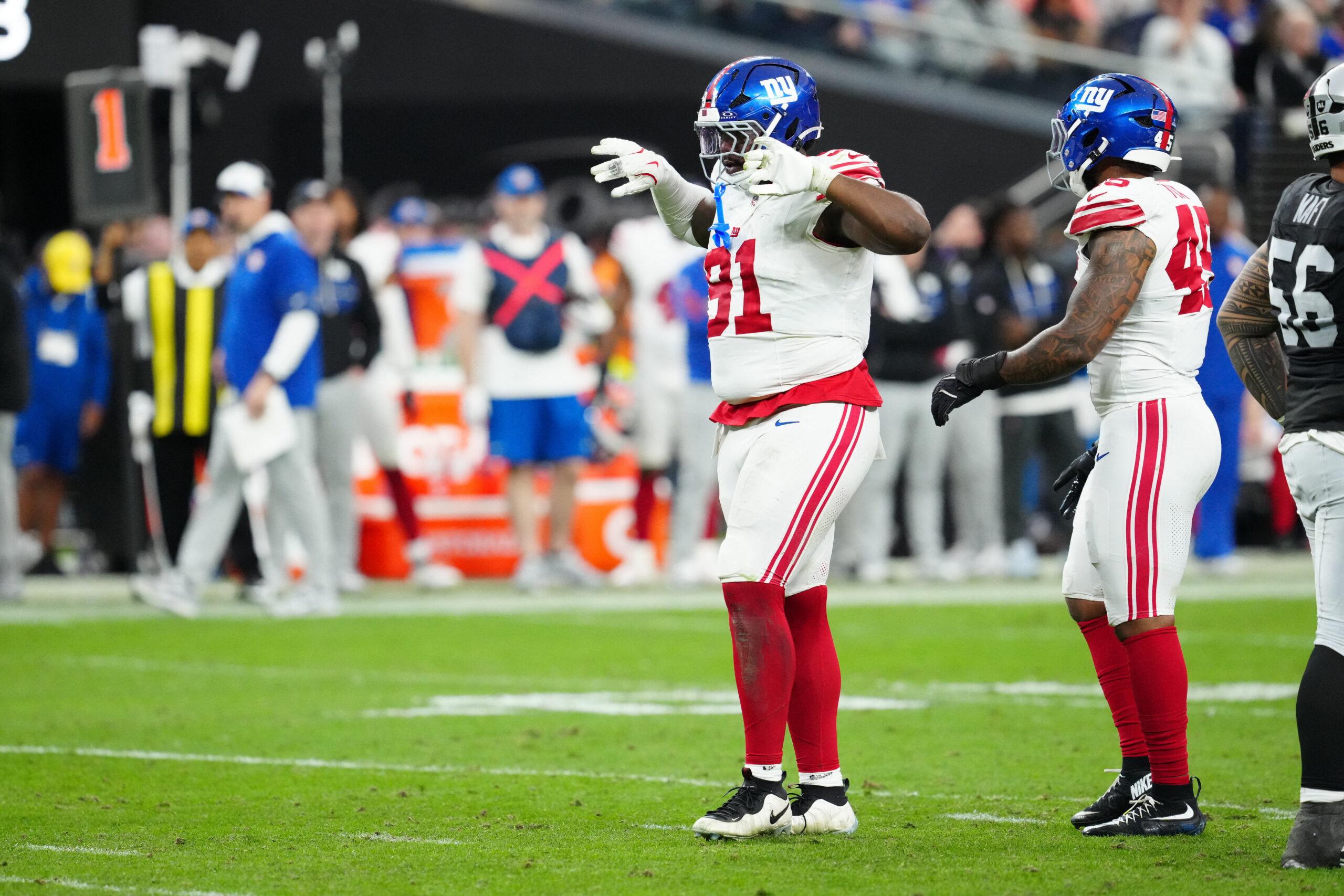 NFL: New York Giants at Las Vegas Raiders