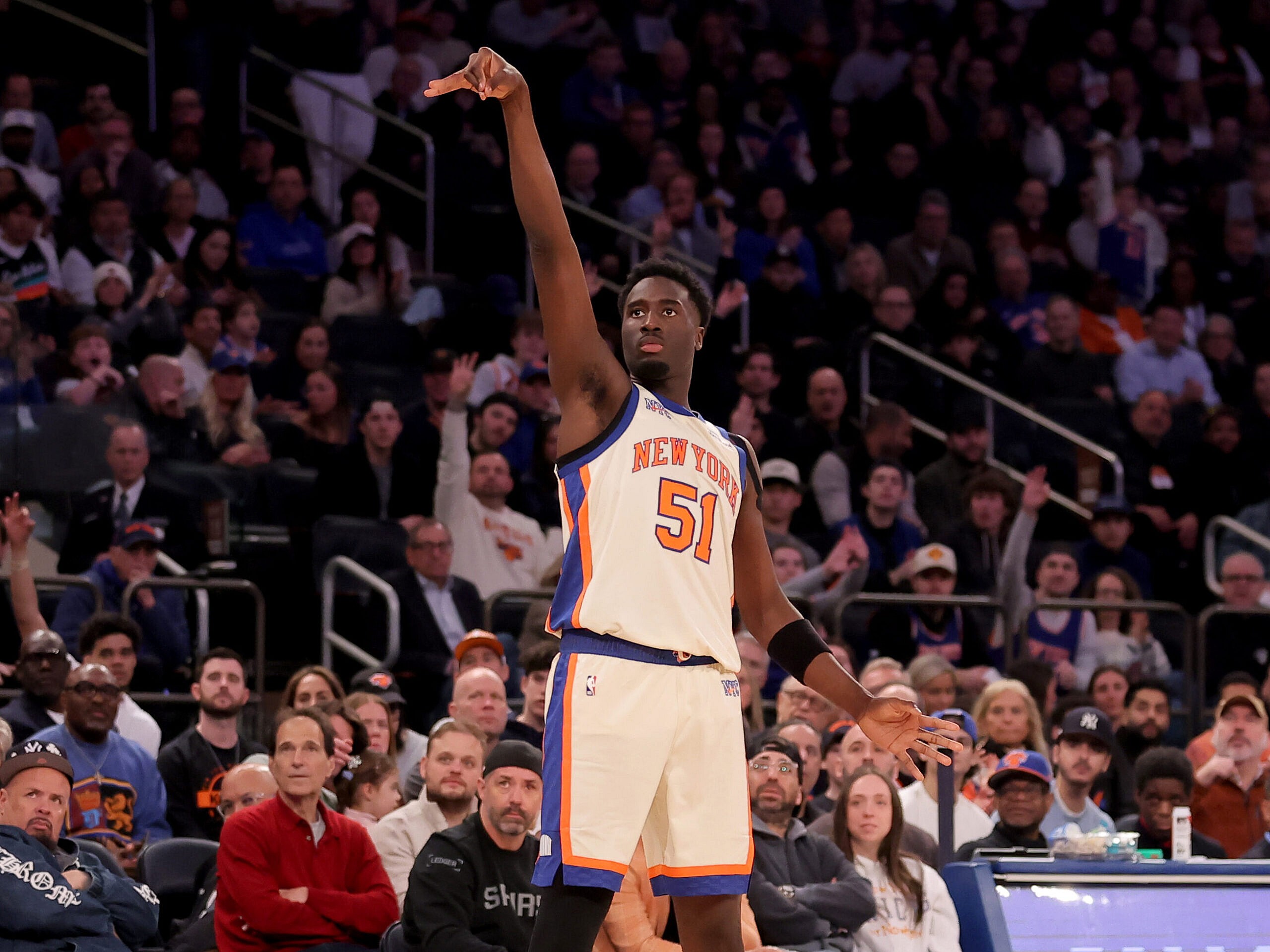 NBA: San Antonio Spurs at New York Knicks