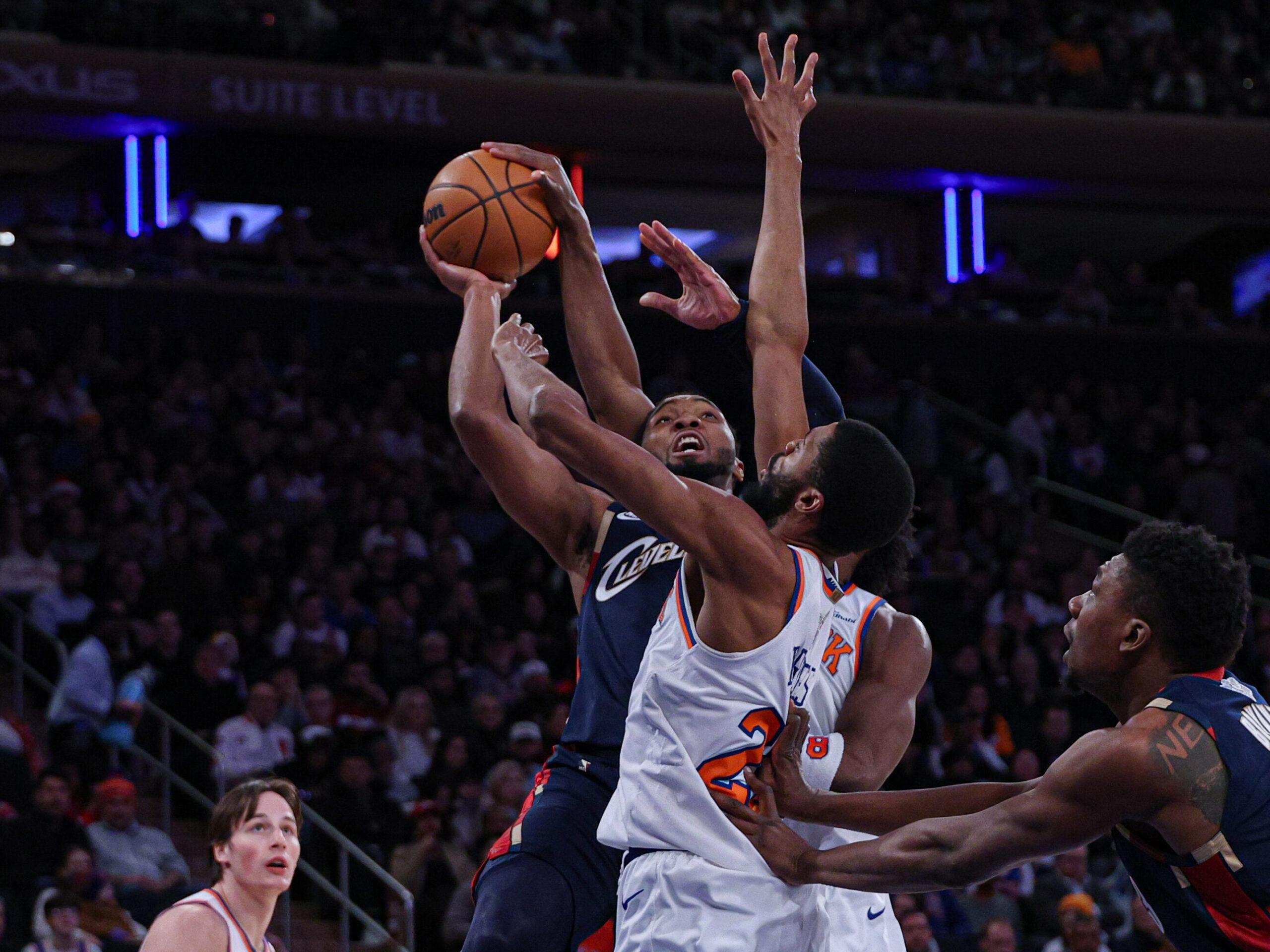 NBA: Cleveland Cavaliers at New York Knicks