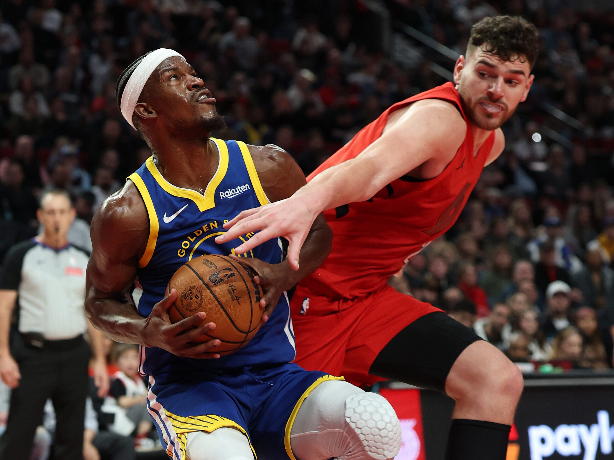 NBA: Golden State Warriors at Portland Trail Blazers