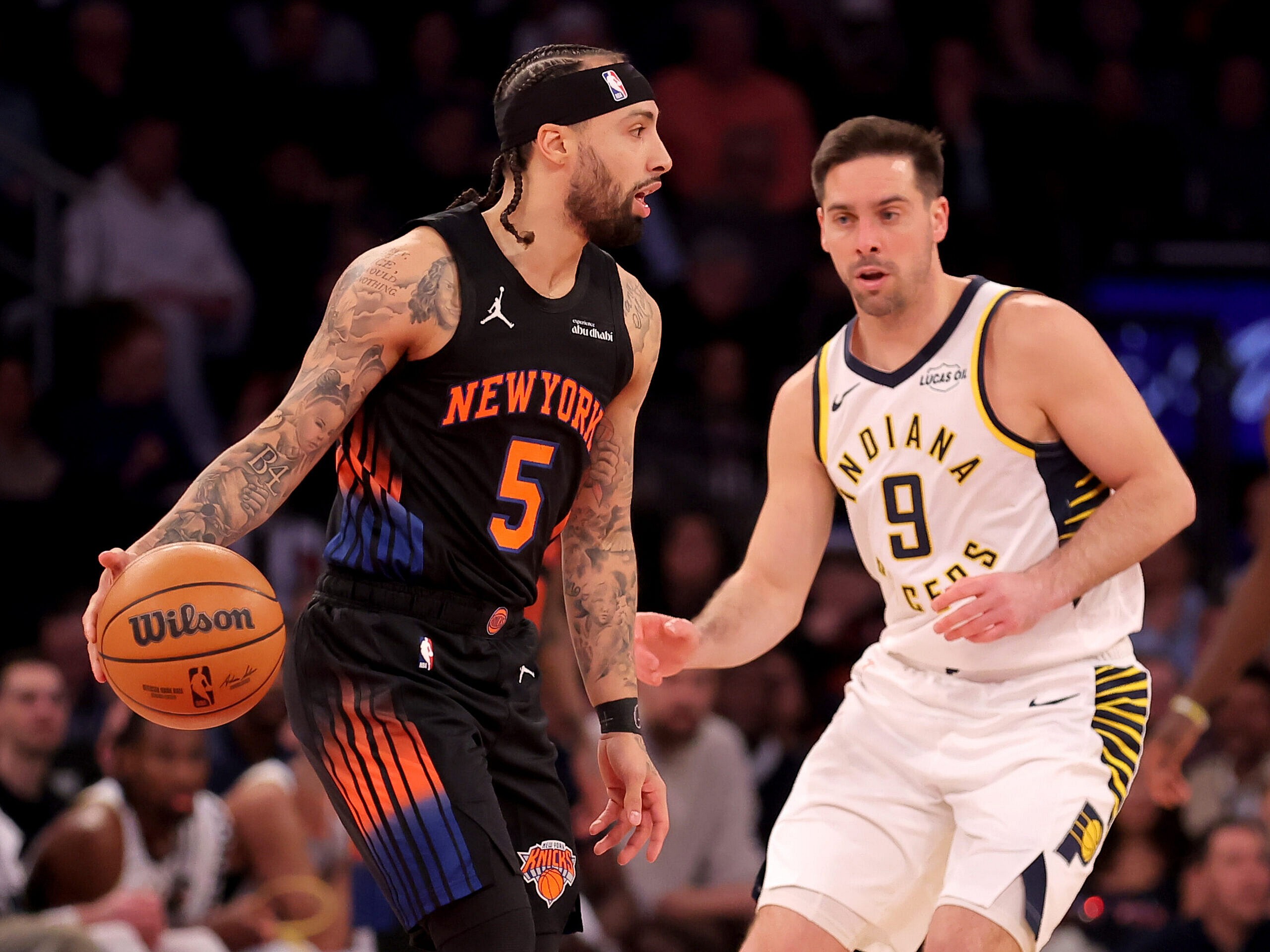 NBA: Indiana Pacers at New York Knicks