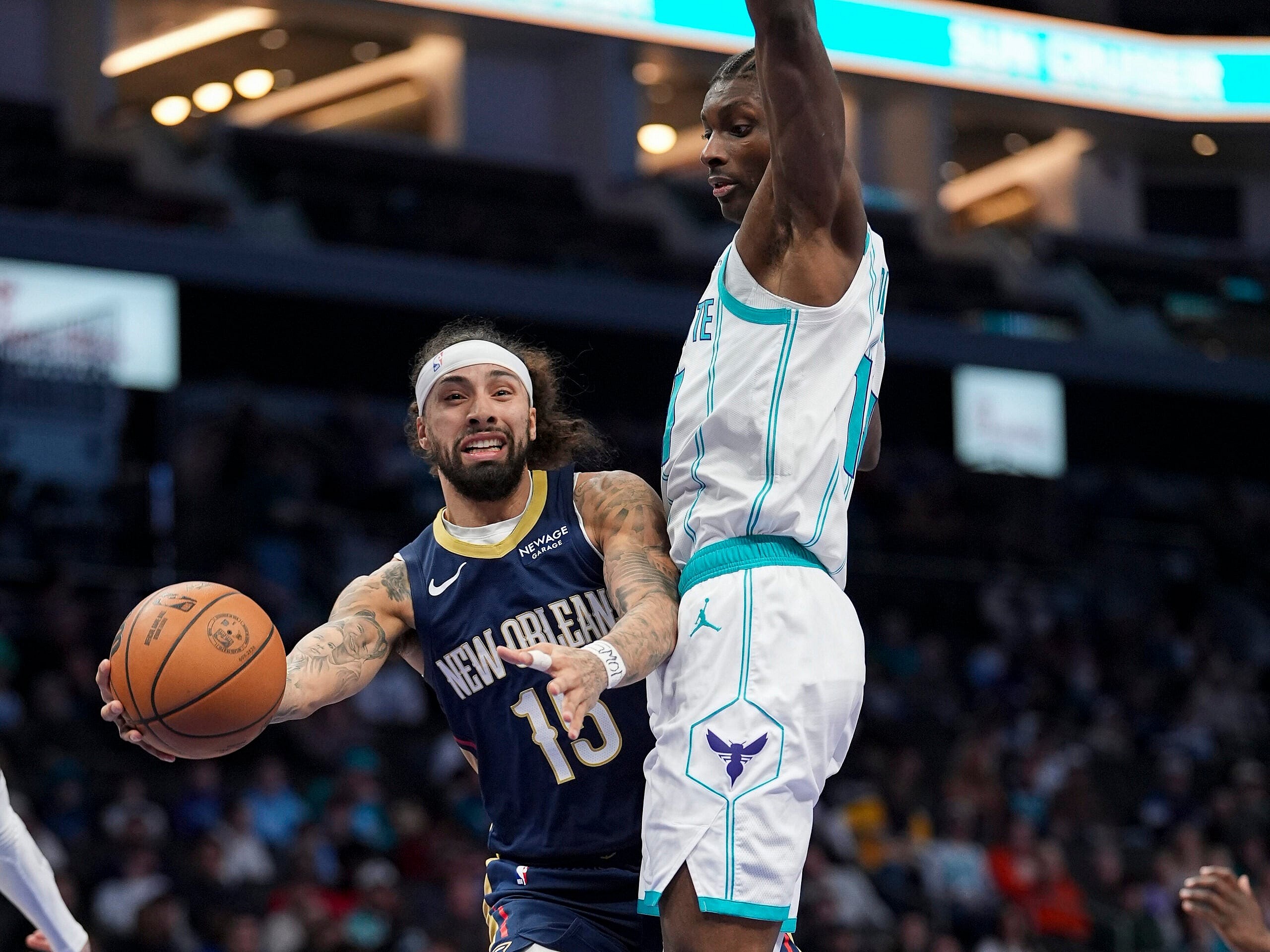 NBA: New Orleans Pelicans at Charlotte Hornets