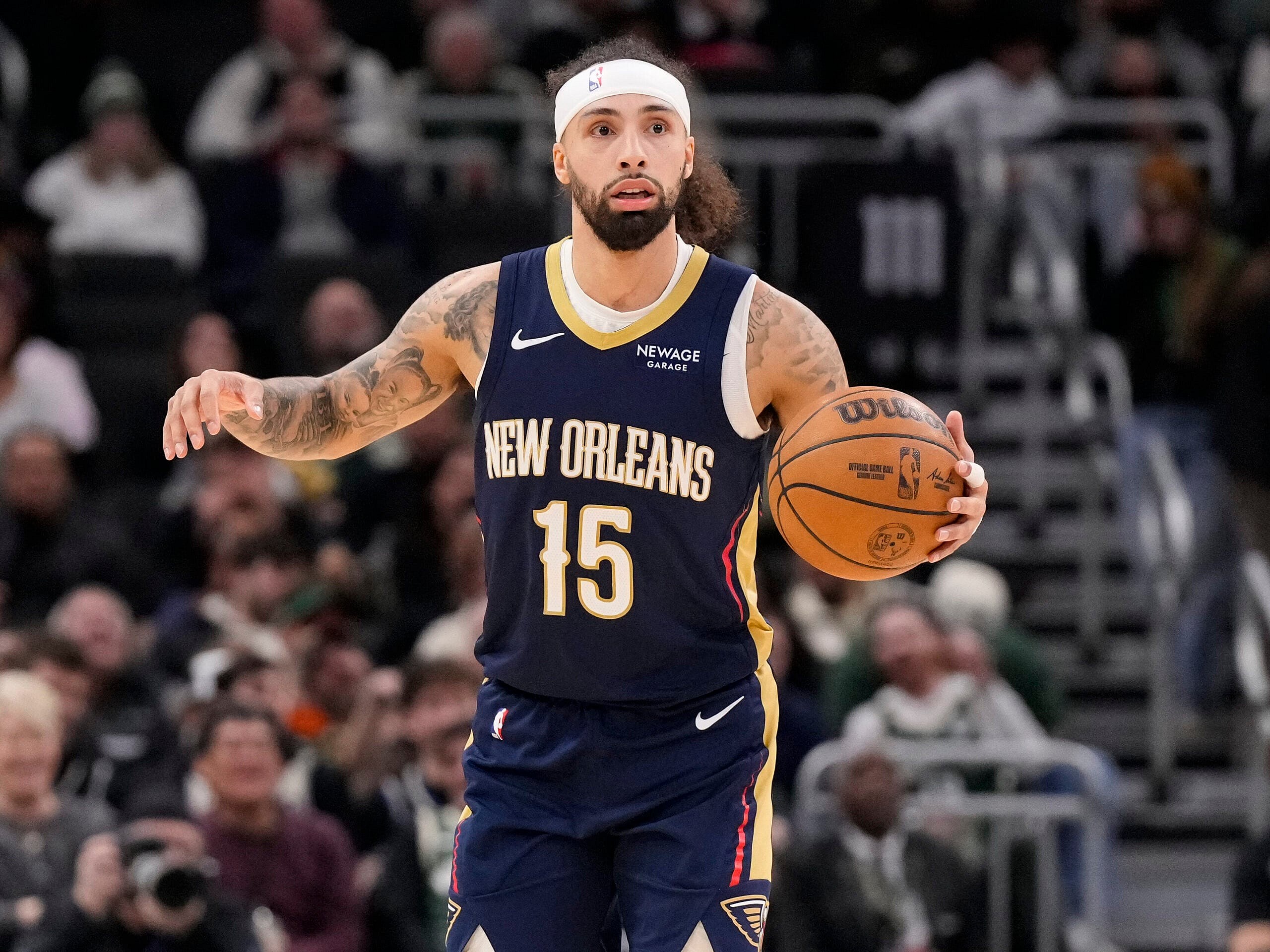 NBA: New Orleans Pelicans at Milwaukee Bucks