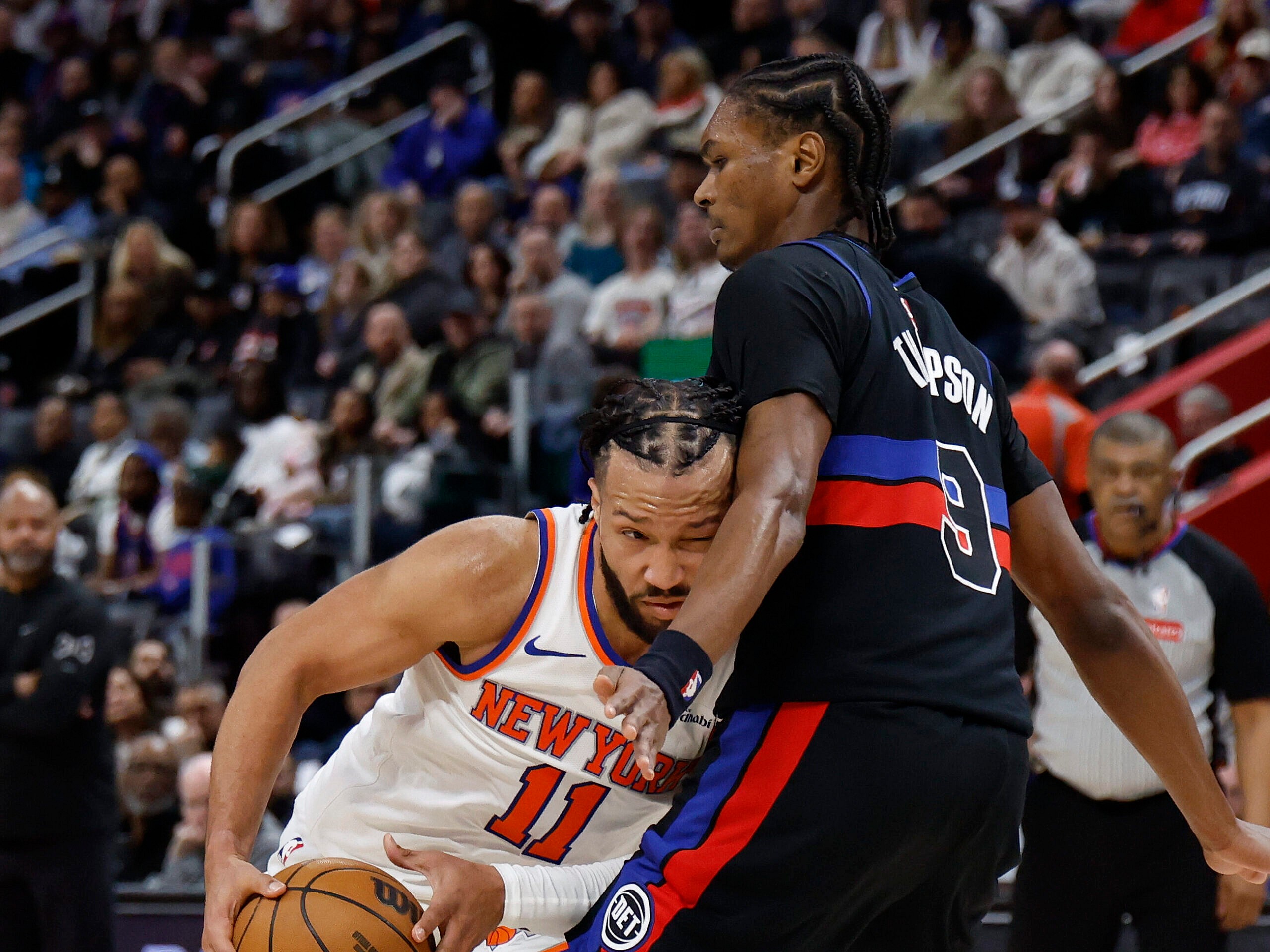 NBA: New York Knicks at Detroit Pistons