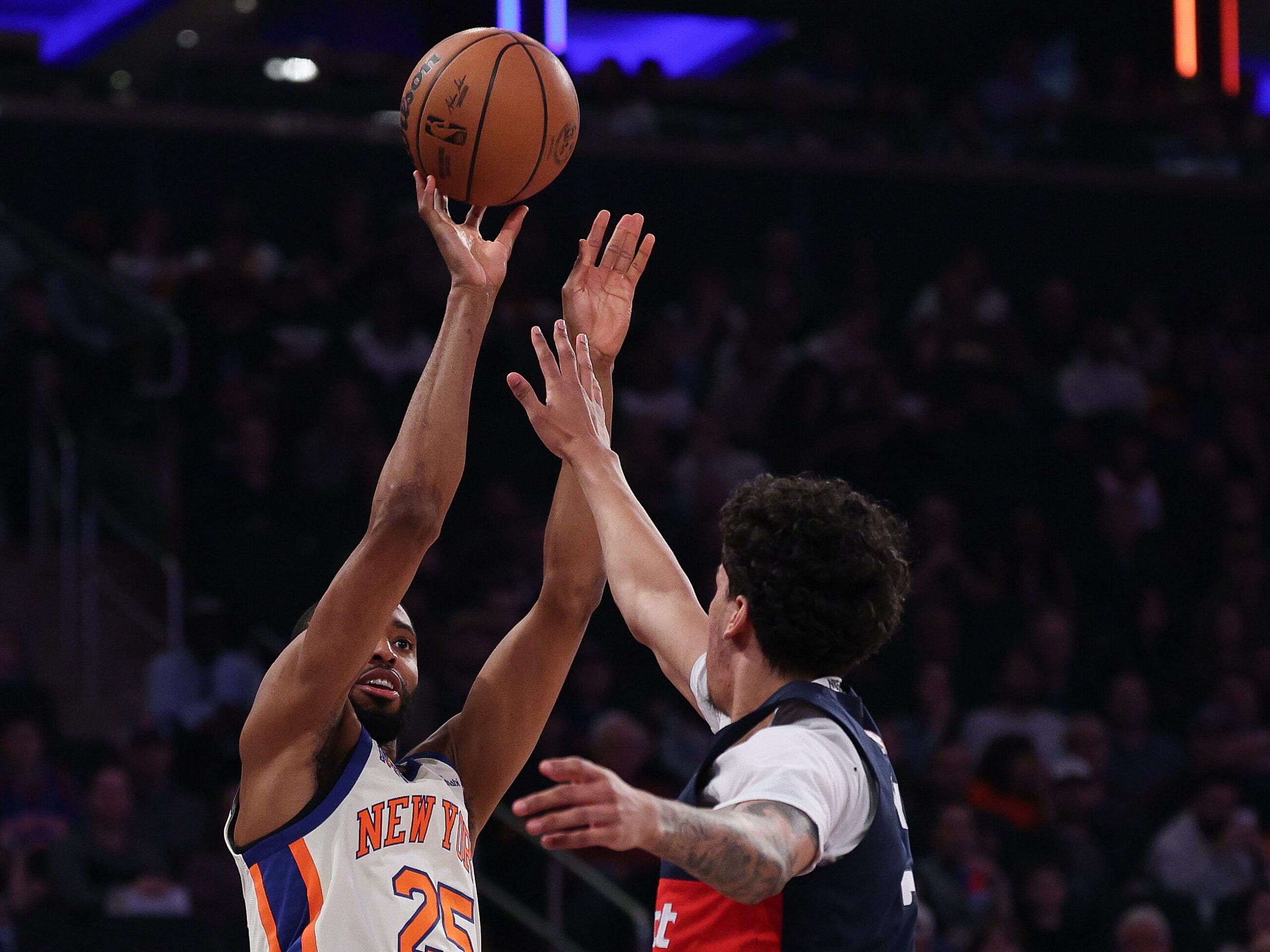 NBA: Washington Wizards at New York Knicks