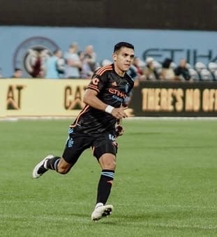 Alonso Martinez has scored 10 goals this season | Credit: Melinda Morales