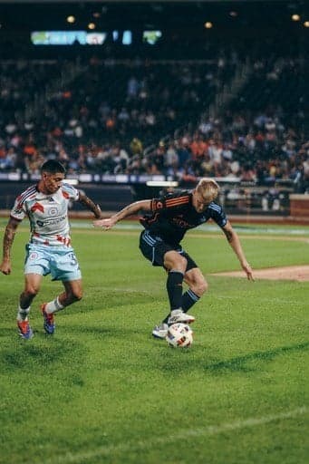 Keaton Parks was key in the midfield despite the draw | Credit: Melinda Morales