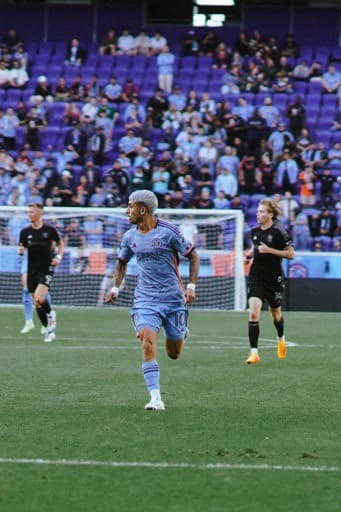 Santiago Rodriguez scored a double against Nashville SC | Credit: Melinda Morales 
