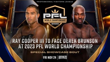 PFL Derek Brunson Ray Cooper III