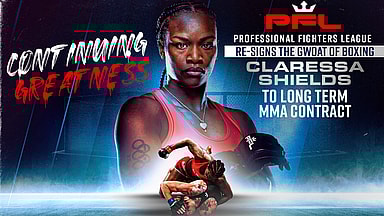 PFL Claressa Shields
