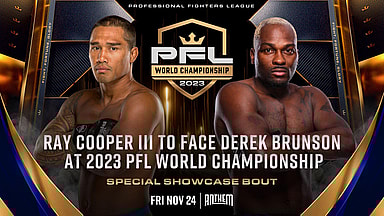 PFL Derek Brunson Ray Cooper III