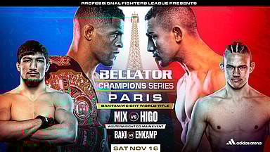 Bellator Champions Series Paris Patchy Mix Leandro Higo