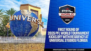 PFL World Tournament Universal Orlando Graphic