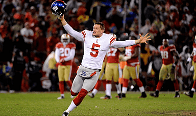 new york giants, steve weatherford