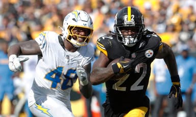 Najee Harris, Steelers, Chargers