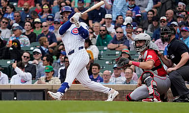 MLB: Cincinnati Reds at Chicago Cubs