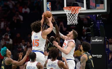 Jericho Sims, Isaiah Hartenstein, New York Knicks