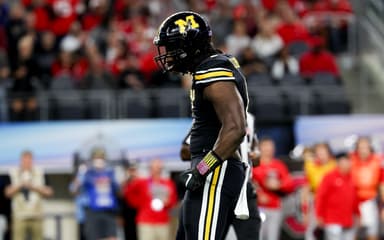 ncaa football: cotton bowl-missouri at ohio state, darius robinson, new york giants