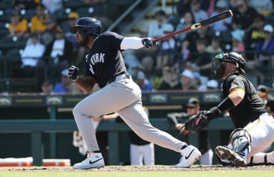 MLB: Spring Training-New York Yankees at Pittsburgh Pirates, Pablo Reyes