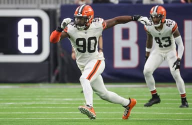 Cleveland Browns defensive end Jadeveon Clowney (Giants, New York Giants, NYG)