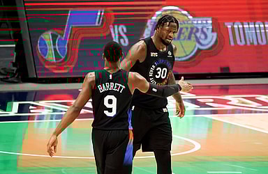 rj barrett, julius randle, new york knicks