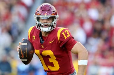 ncaa football: ucla at southern california, new york giants, caleb williams