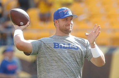 nfl: preseason-buffalo bills at pittsburgh steelers, matt barkley, new york giants