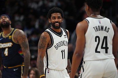 Kyrie Irving, Cam Thomas, Brooklyn Nets