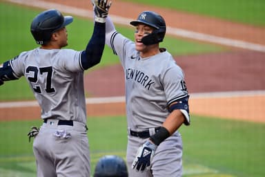 New York Yankees, NYY, Aaron Judge, Giancarlo Stanton