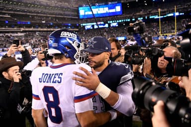 New York Giants, Daniel Jones, dak prescott, cowboys