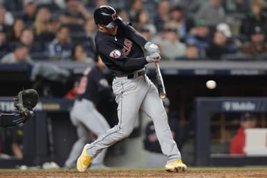 myles straw, yankees, guardians